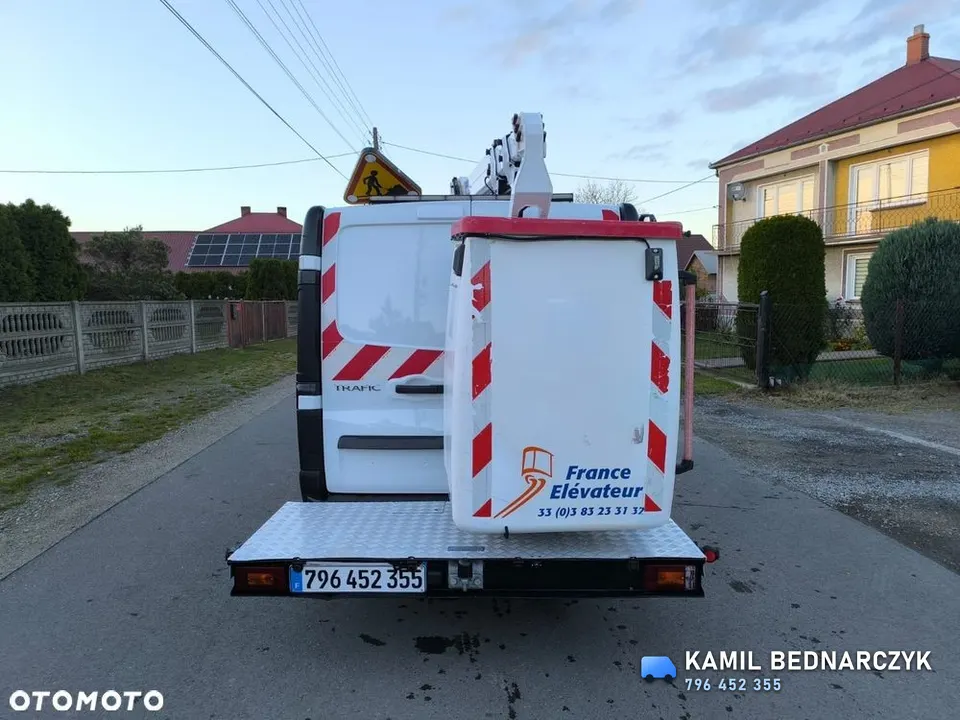 Renault Trafic Podnośnik koszowy 111 FP Zwyzka 340 Mth – 6/6